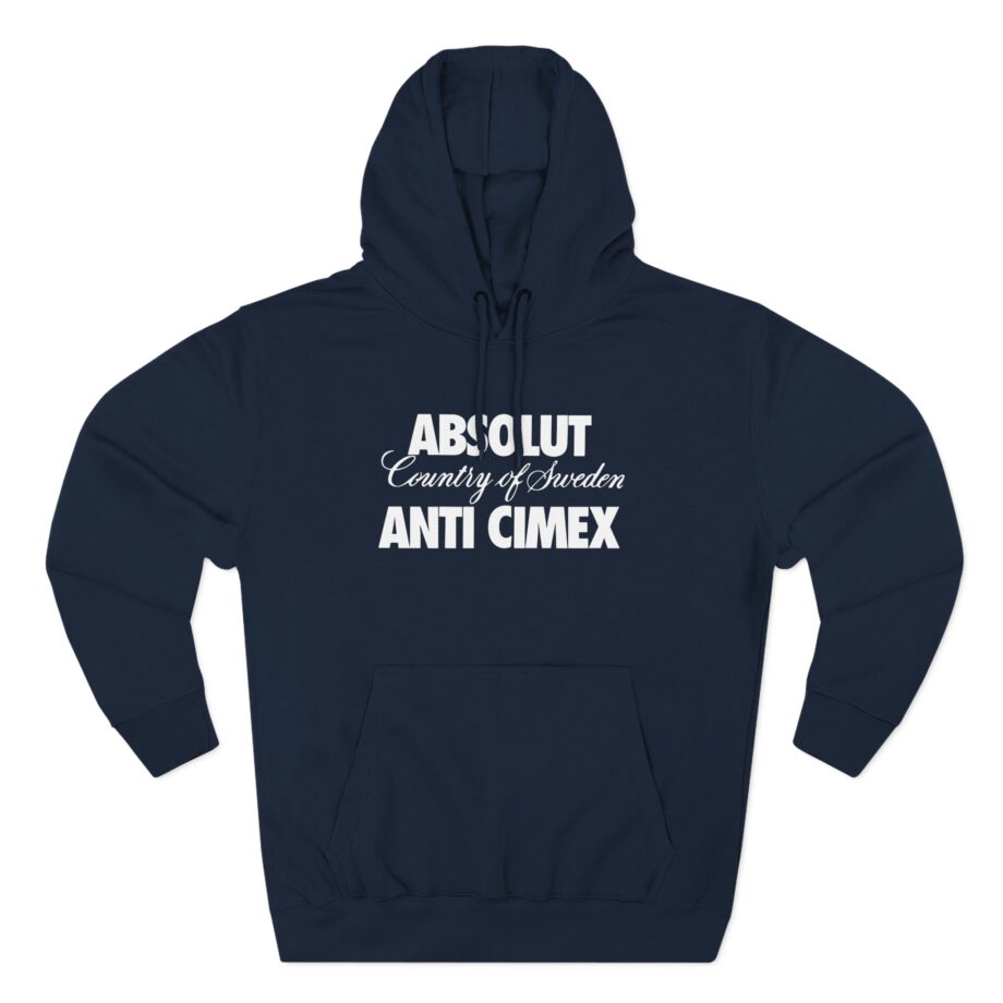 Anti Cimex Absolut Country of Sweden Three-panel Fleece Hoodie