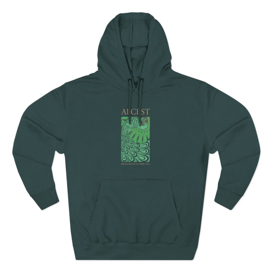 Alcest Shelter Tour South America 2014 Three-Panel Fleece Hoodie