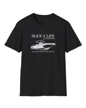 Dexter Slice of Life Boat Tours Unisex Softstyle T-Shirt