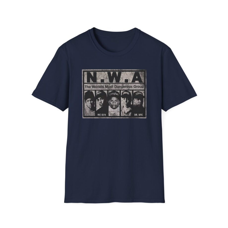 NWA The World's Most Dangerous Group Unisex Softstyle T-Shirt