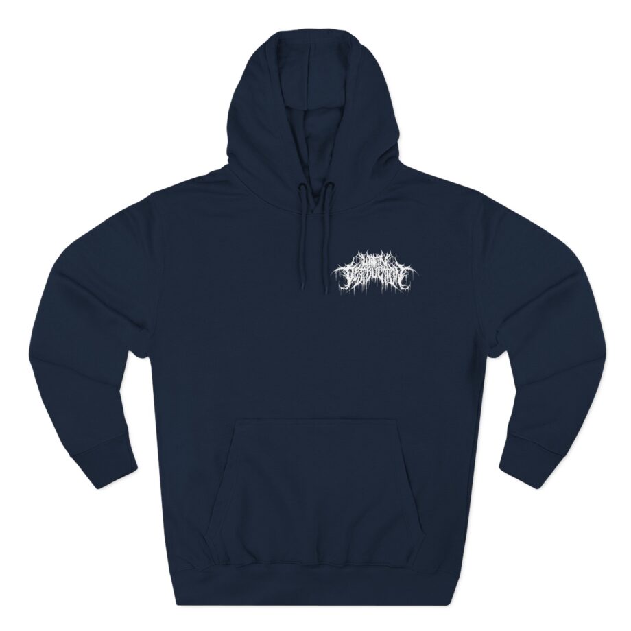 Within Destruction Demon Mask Three-Panel Fleece Hoodie