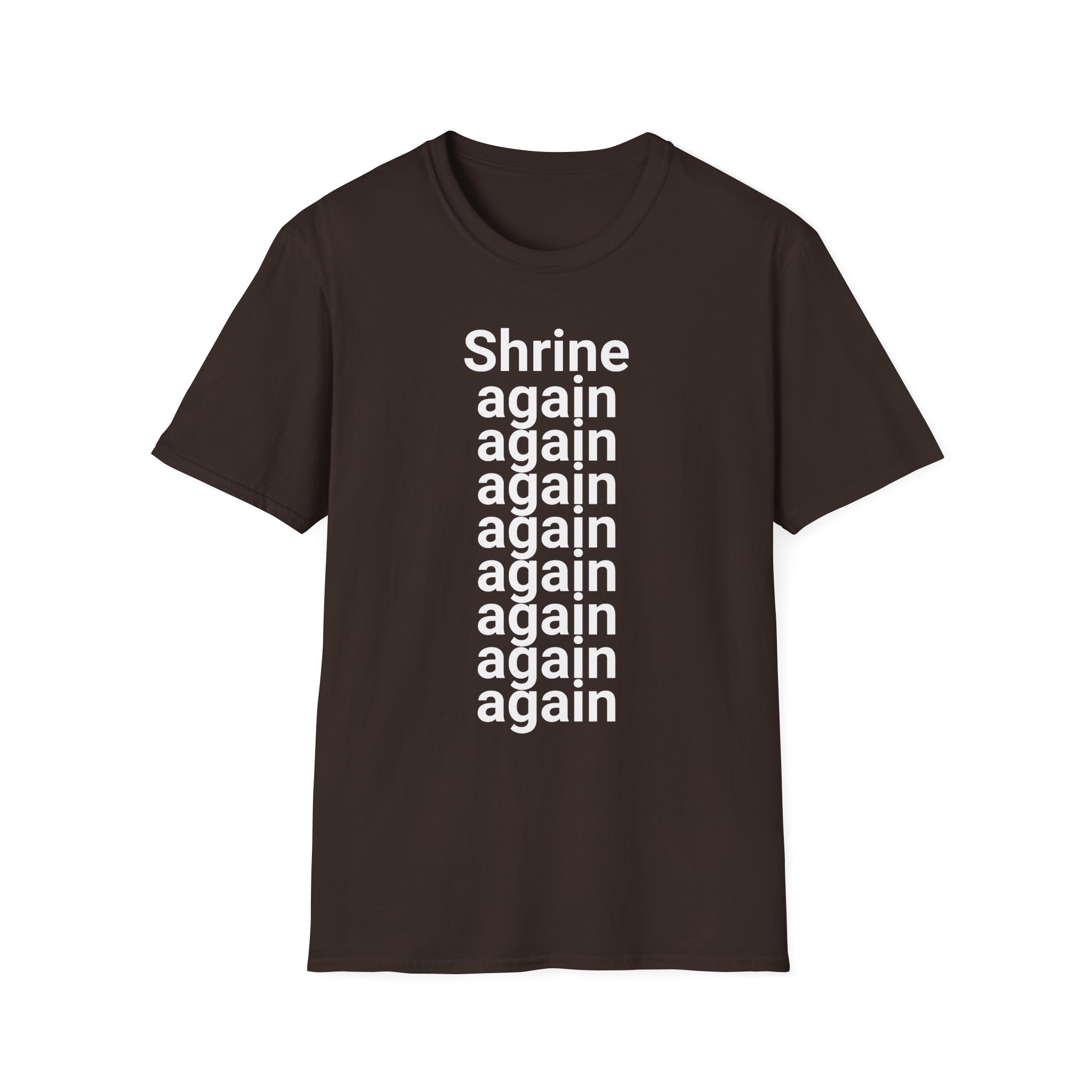 Fred Again Shrine Again Unisex Softstyle T-Shirt