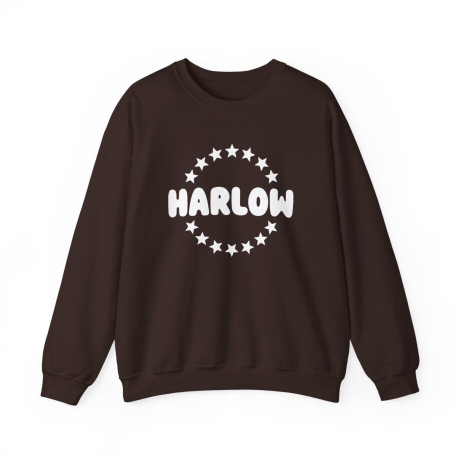 Harlow and Popcorn Stars Unisex Heavy Blend™ Crewneck Sweatshirt