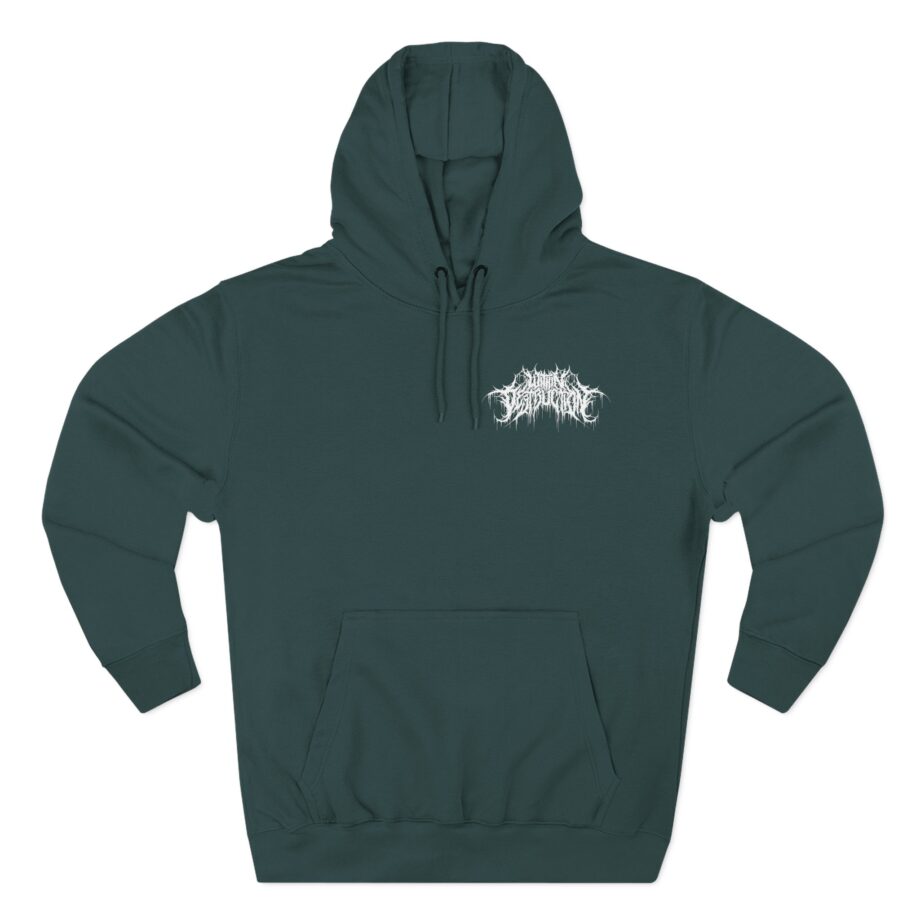 Within Destruction Demon Mask Three-Panel Fleece Hoodie