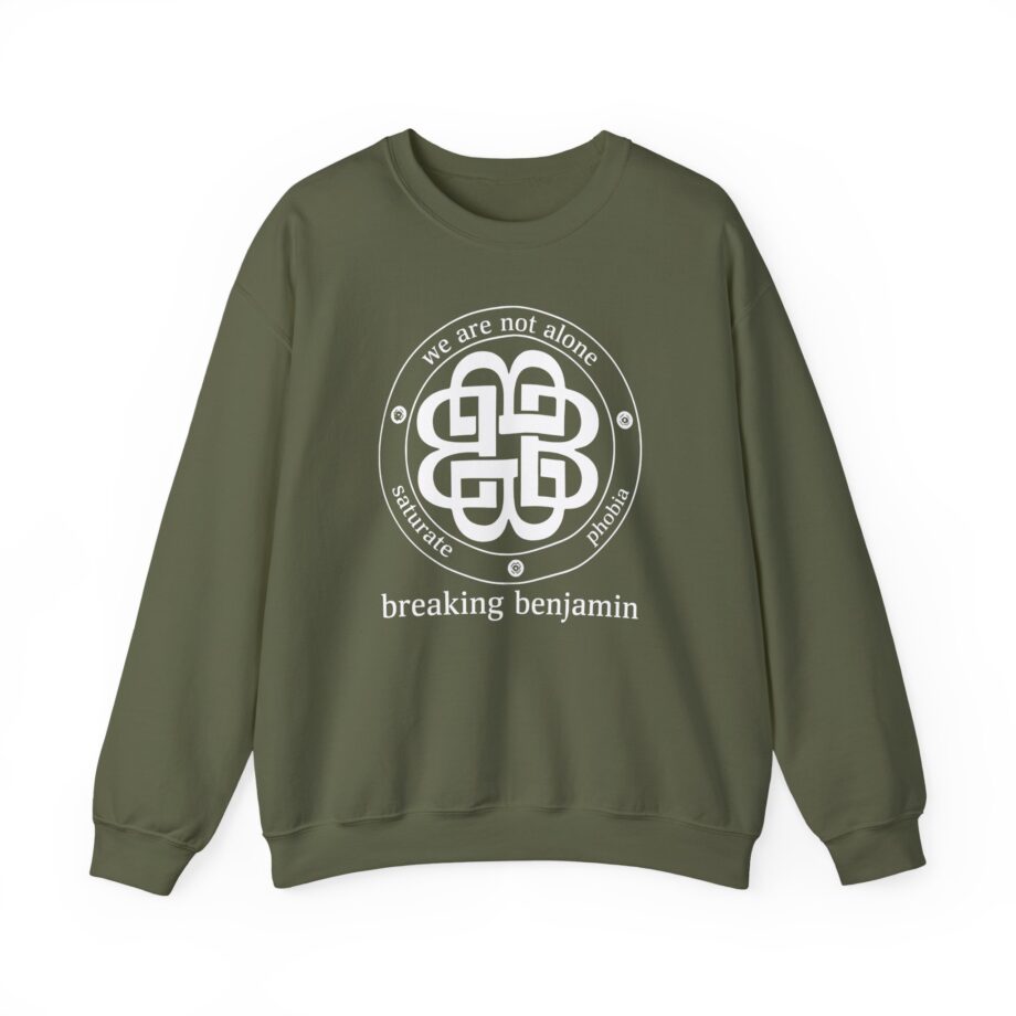 Breaking Benjamin Spike Logo Unisex Heavy Blend Crewneck Sweatshirt