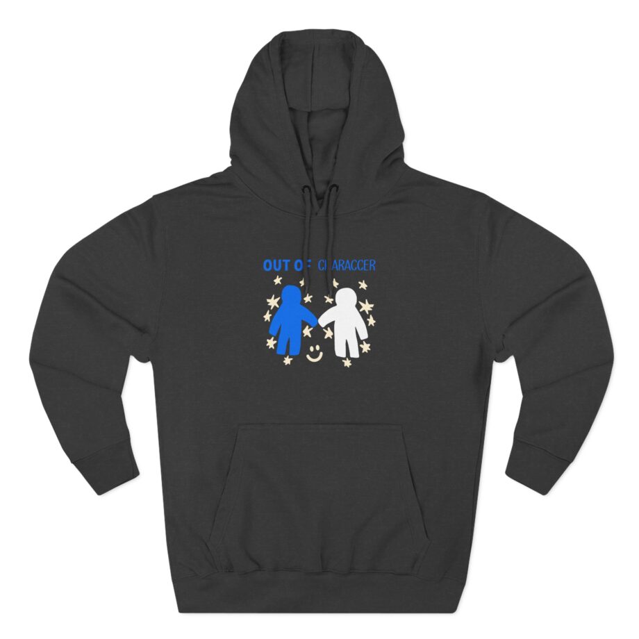 Out of Character Three-Panel Fleece Hoodie