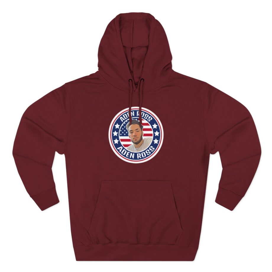 Adin Ross Three-Panel Fleece Hoodie