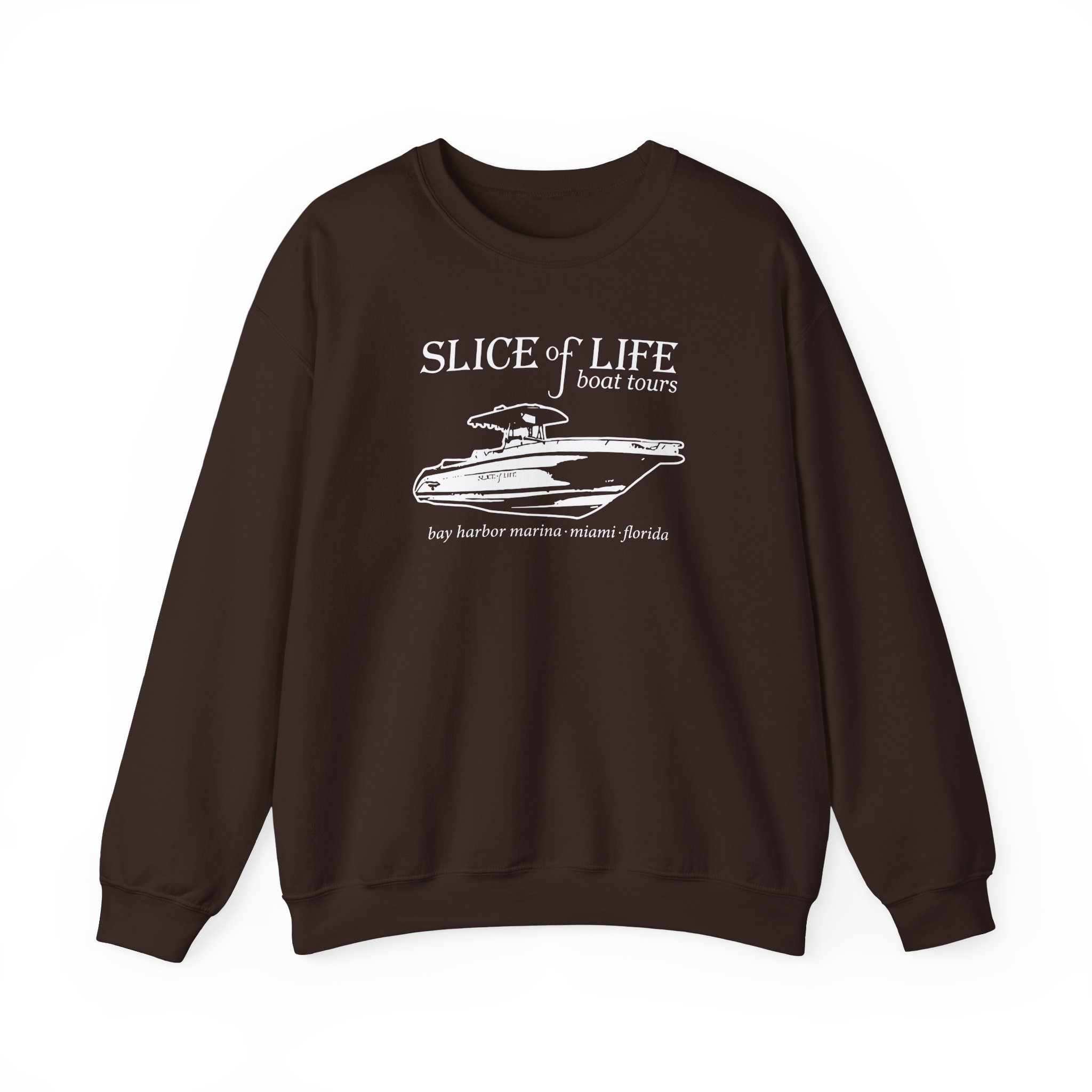 Dexter Slice of Life Boat Tours Unisex Heavy Blendâ„¢ Crewneck Sweatshirt