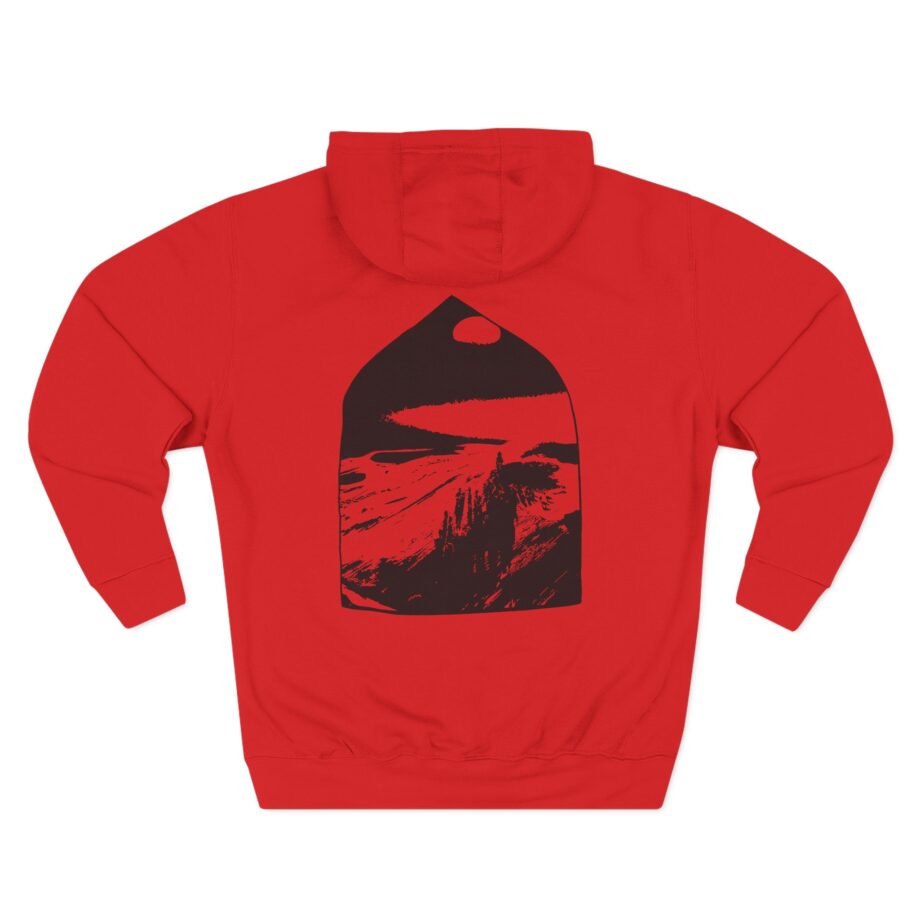 YM Three-Panel Fleece Hoodie