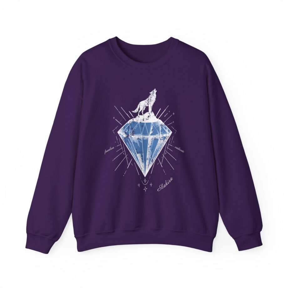 Shakira Diamond Wolf Unisex Heavy Blend™ Crewneck Sweatshirt