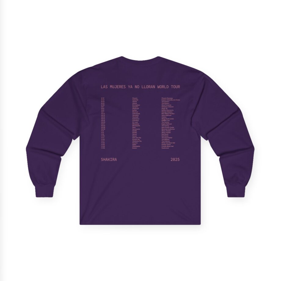 Shakira LMYNL World Tour Unisex Ultra Cotton Long Sleeve Tee