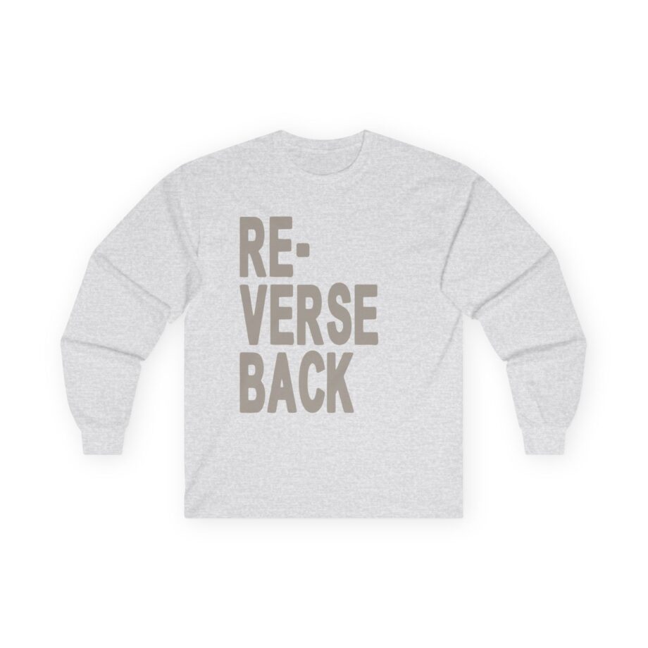 Armchair Expert Reverse Back Unisex Ultra Cotton Long Sleeve Tee