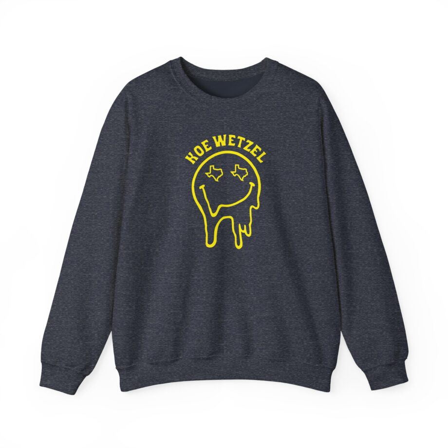 Koe Wetzel Drippy Smiley Unisex Heavy Blend™ Crewneck Sweatshirt
