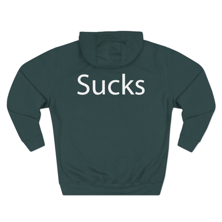 Slushy Noobz Martin Sucks Three-Panel Fleece Hoodie