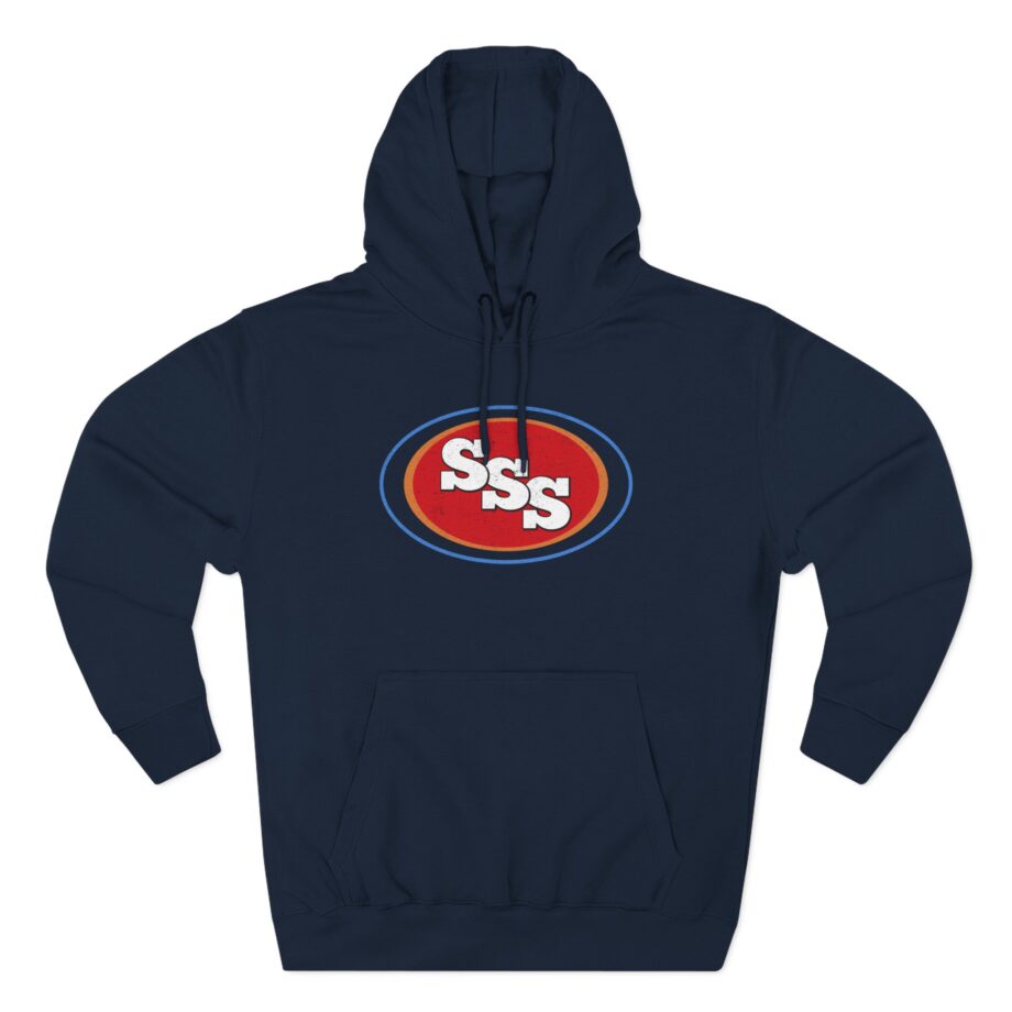 Seasick Steve Sss Oval Acid Three-Panel Fleece Hoodie