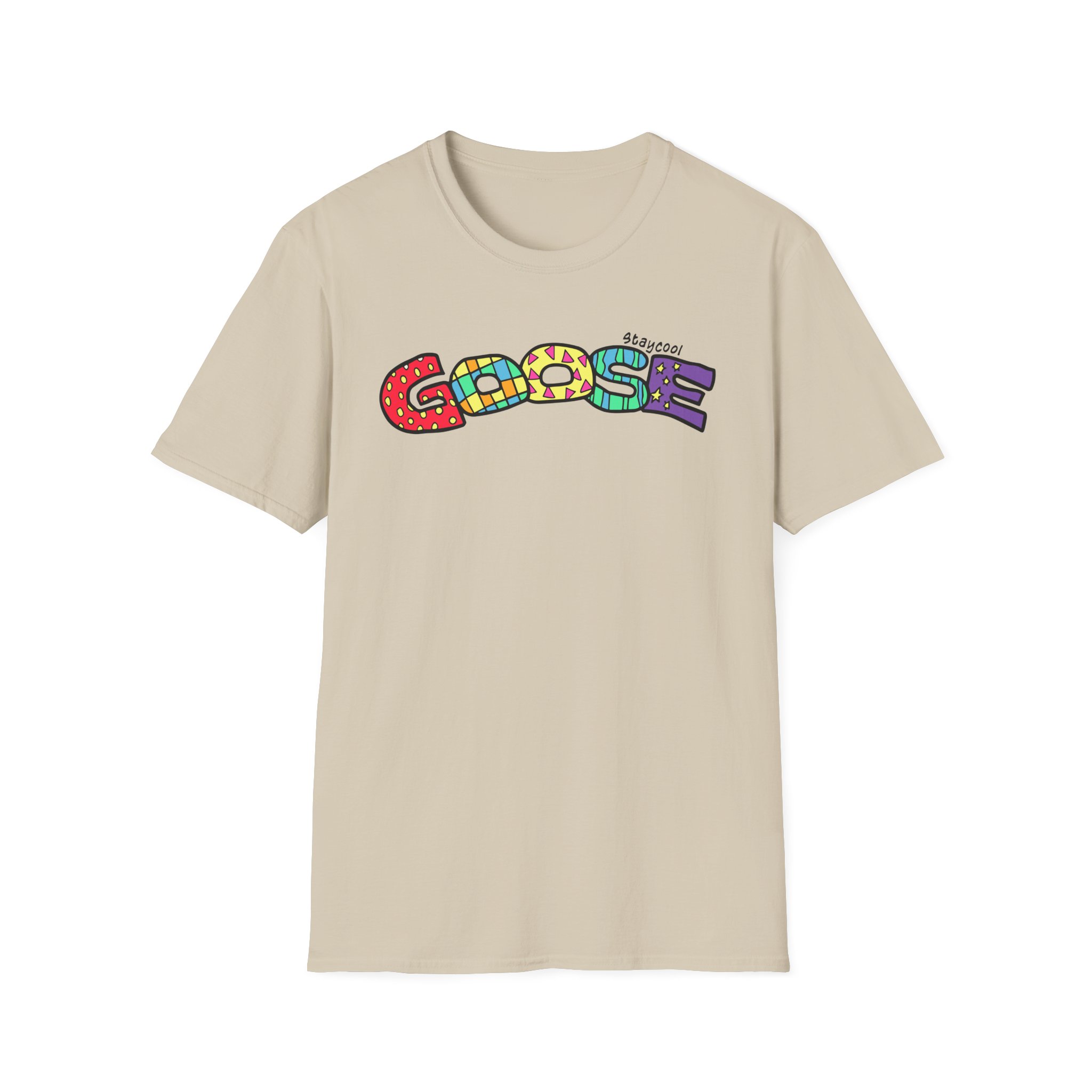 Goose x Staycool Rainbow Unisex Softstyle T-Shirt