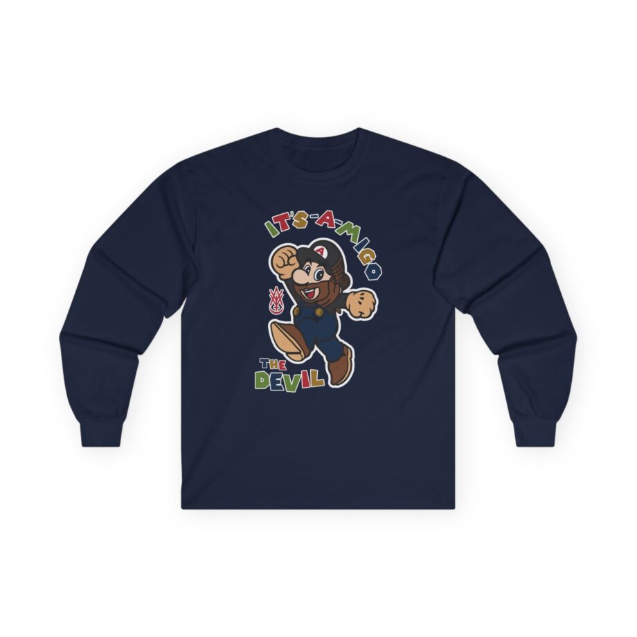 ITS-A-MIGO the Devil Unisex Ultra Cotton Long Sleeve Tee