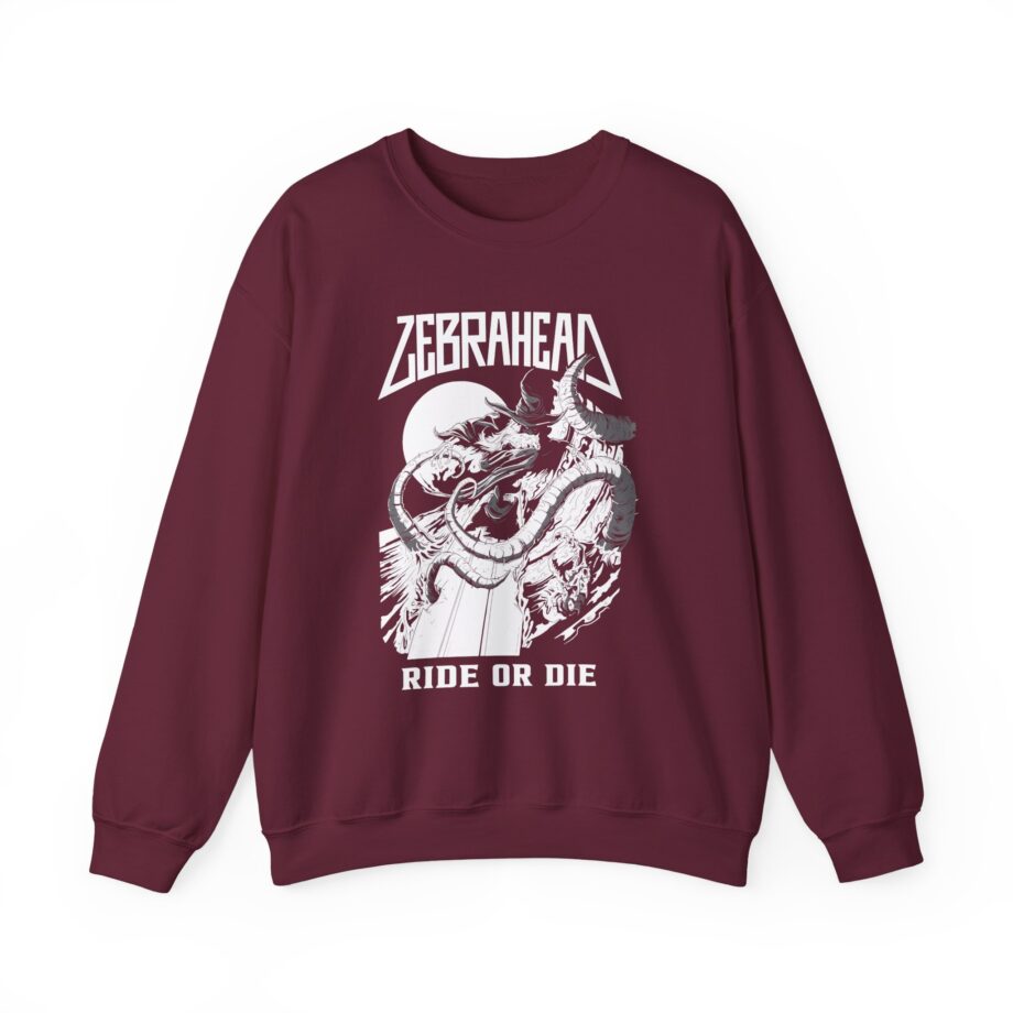 Zebrahead Ride or Die Unisex Heavy Blend™ Crewneck Sweatshirt