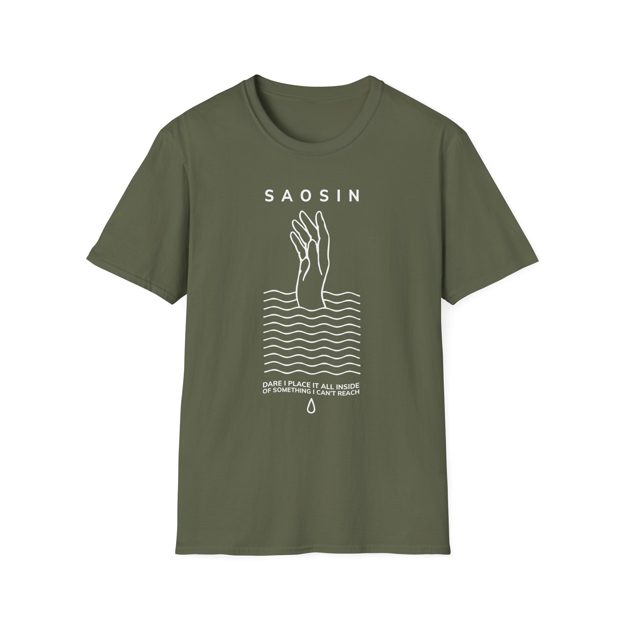 Saosin Illusion & Control Lyric Unisex Softstyle T-Shirt