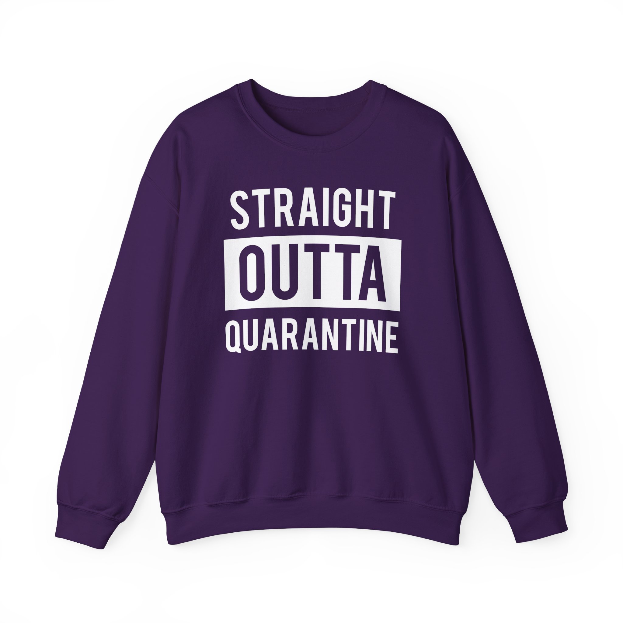 NWA Straight Outta Quarantine Unisex Heavy Blendâ„¢ Crewneck Sweatshirt