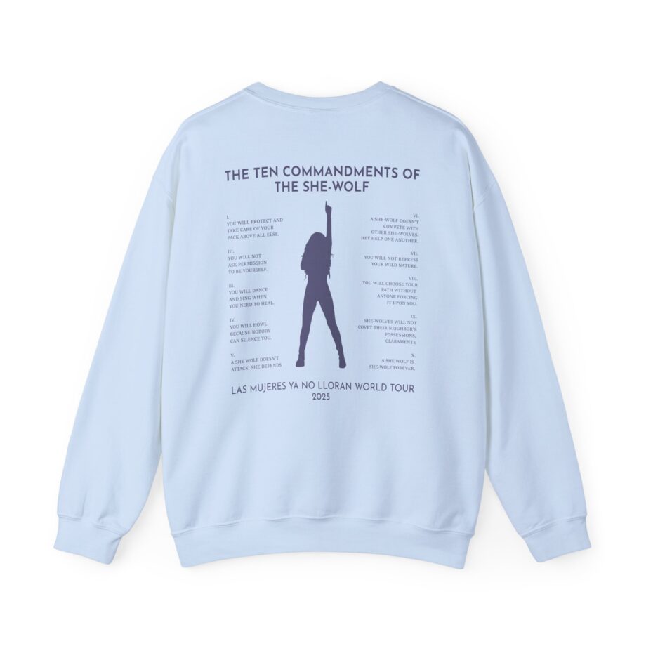 Shakira Commandments Unisex Heavy Blend™ Crewneck Sweatshirt
