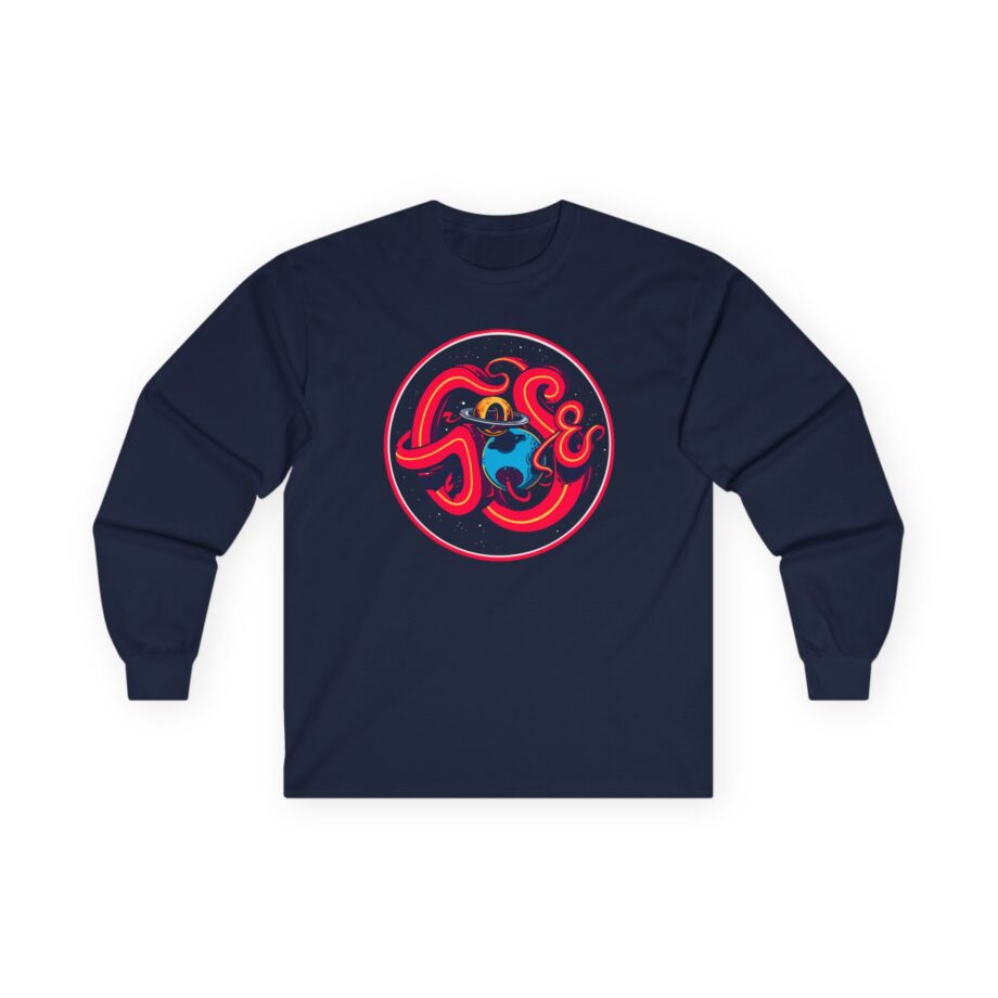 Goose Planetary Unisex Ultra Cotton Long Sleeve Tee