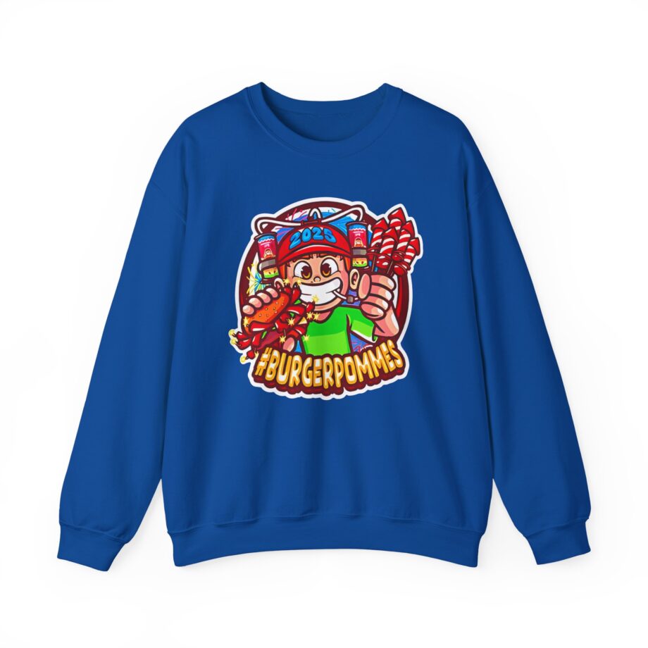 Burger Pommes Unisex Heavy Blend™ Crewneck Sweatshirt