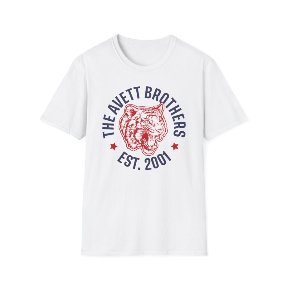 Avett Brothers Tiger Raglan Unisex Softstyle T-Shirt