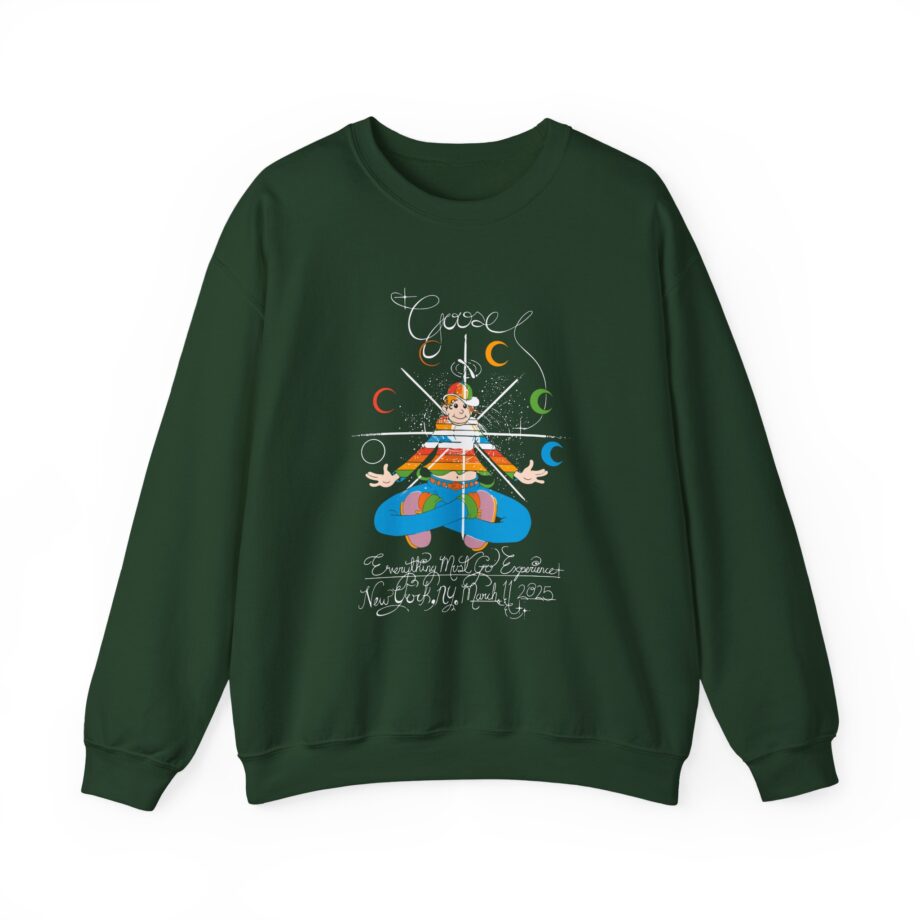Goose Rainbow Kid EMG Experienc Unisex Heavy Blend™ Crewneck Sweatshirt