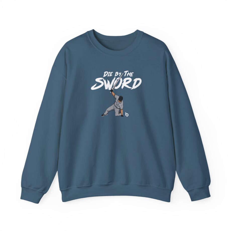 Trevor Bauer Die by the Sword Unisex Heavy Blend™ Crewneck Sweatshirt