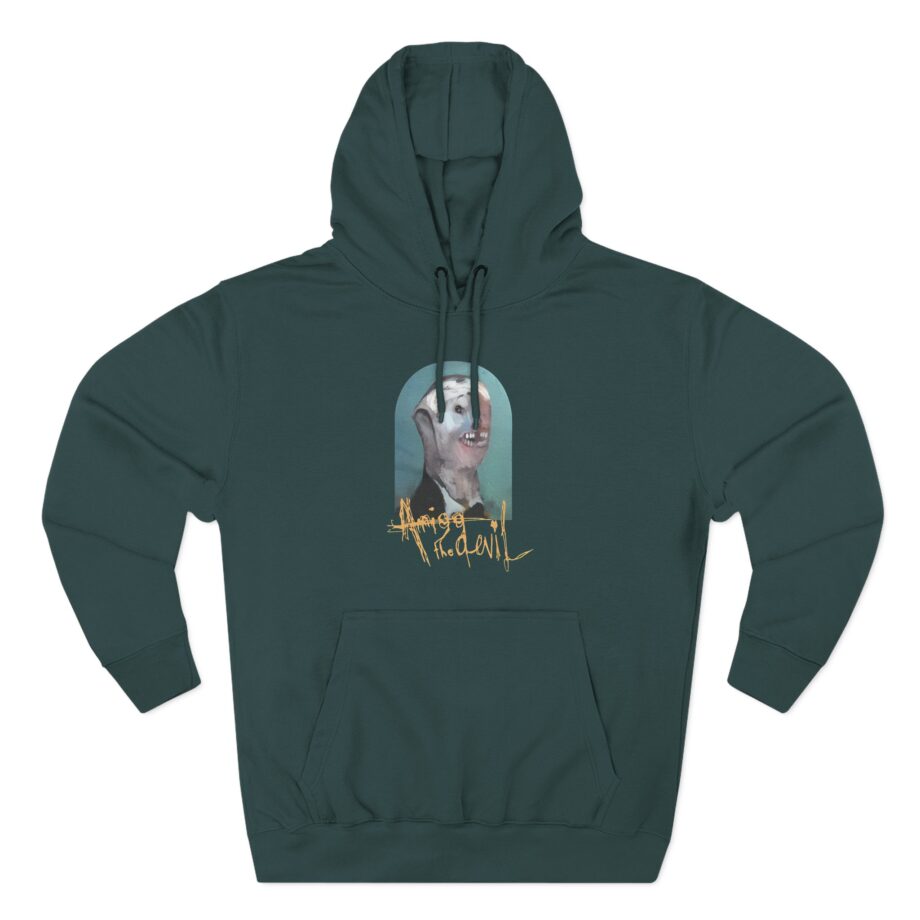 Amigo The Devil Canibal Within Cover Three-Panel Fleece Hoodie