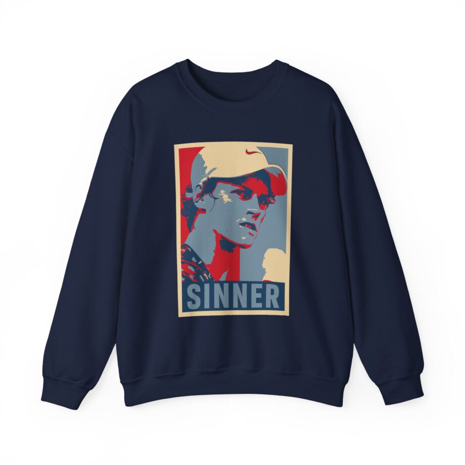 Jannik Sinner Unisex Heavy Blend™ Crewneck Sweatshirt