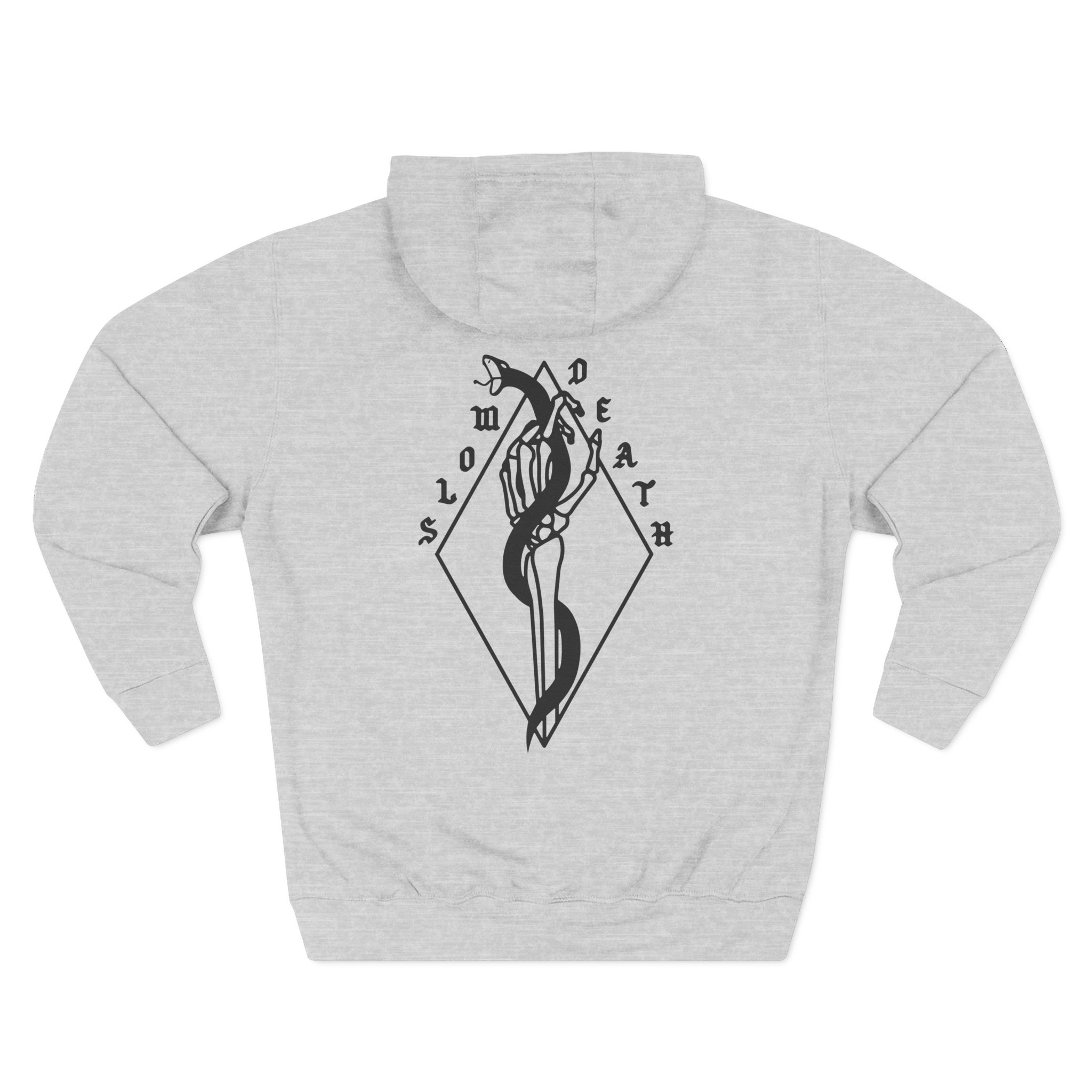 Trapped Under Ice Snake Death Three-Panel Fleece Hoodie