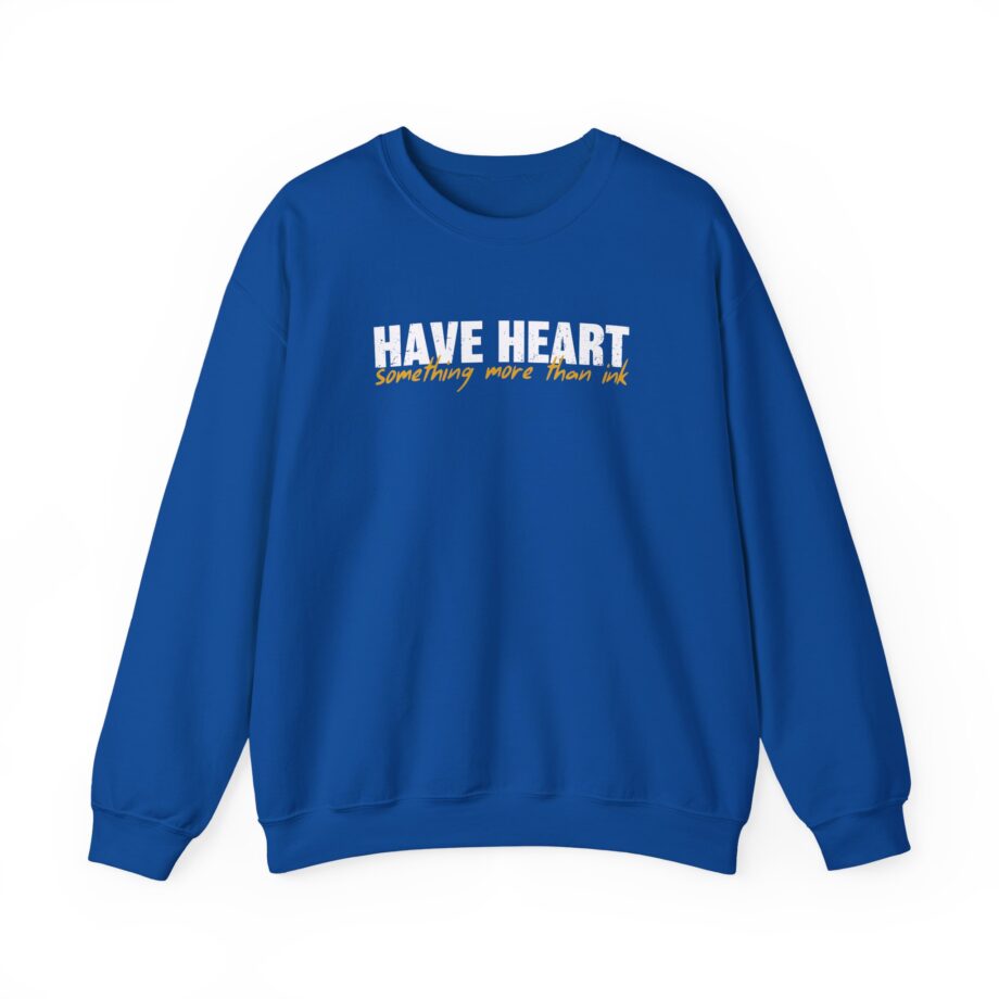 Have Heart Something More Than Ink Unisex Heavy Blend™ Crewneck Sweatshirt