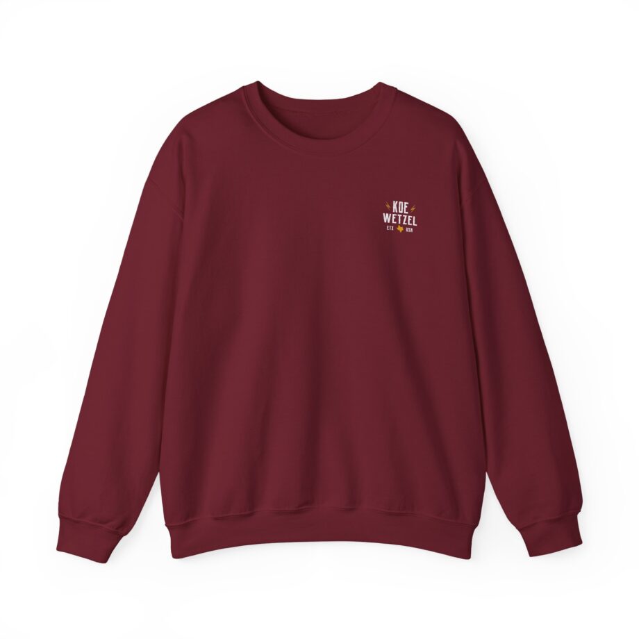 Koe Wetzel Shadow Sunfade Unisex Heavy Blend™ Crewneck Sweatshirt