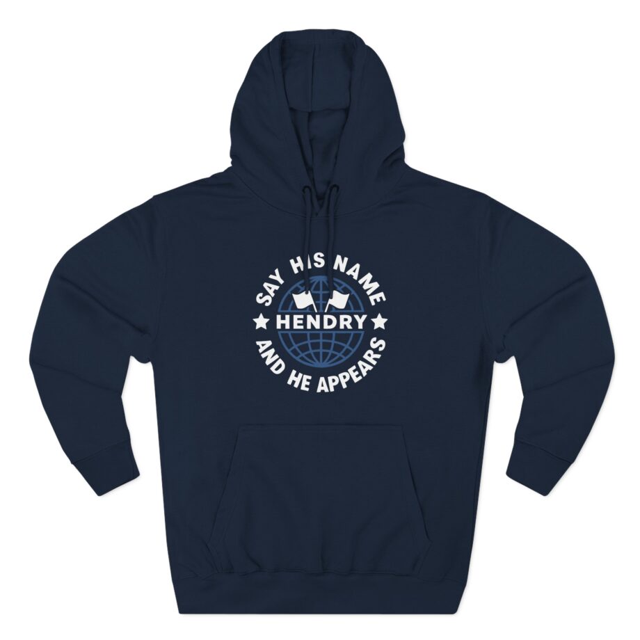Joe Hendry Say His Name Three-Panel Fleece Hoodie