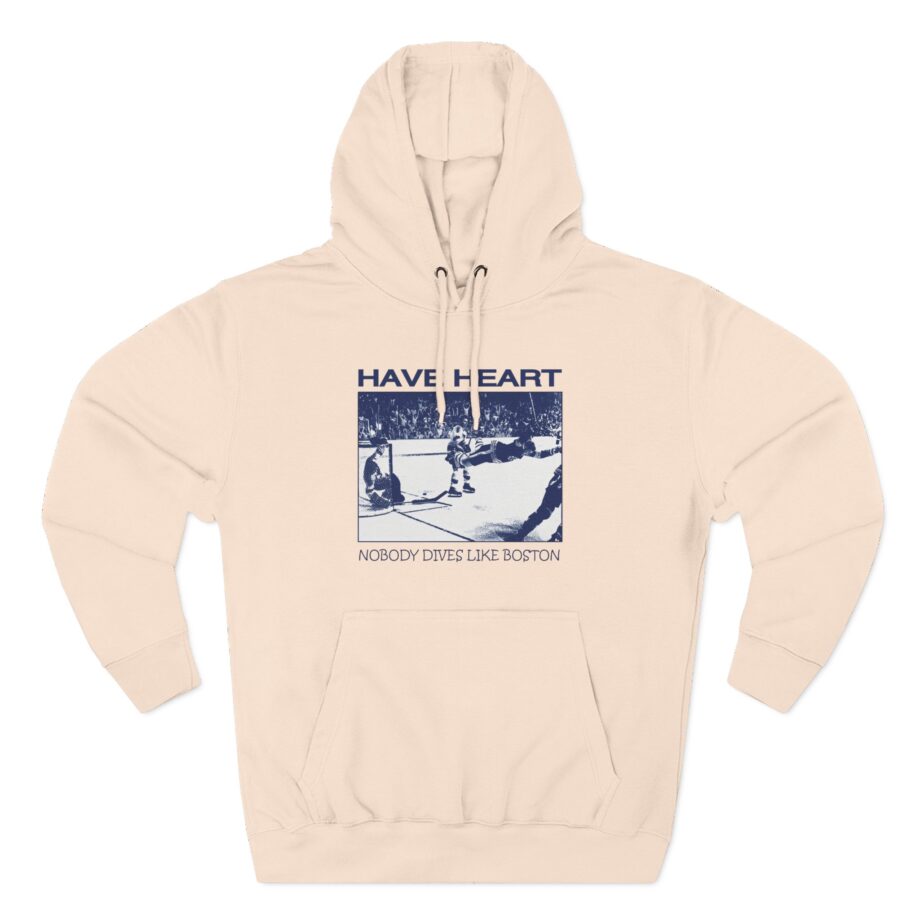 Have Heart Nobody Dives Like Boston Three-Panel Fleece Hoodie