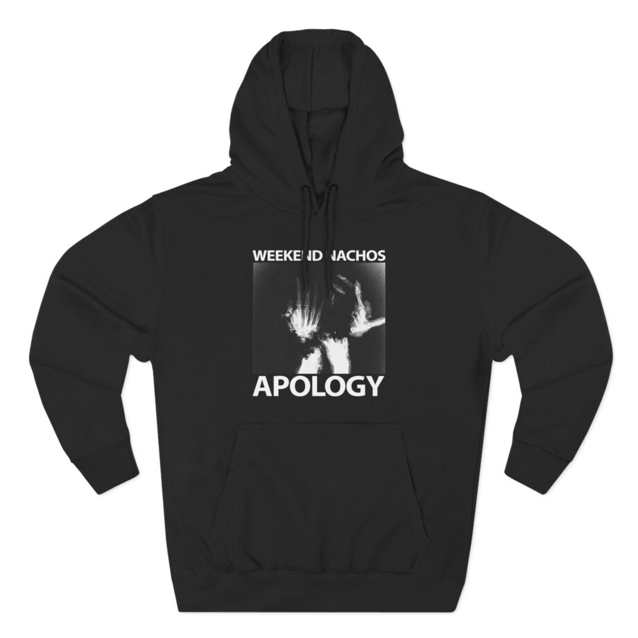 Weekend Nachos Apology Three-Panel Fleece Hoodie