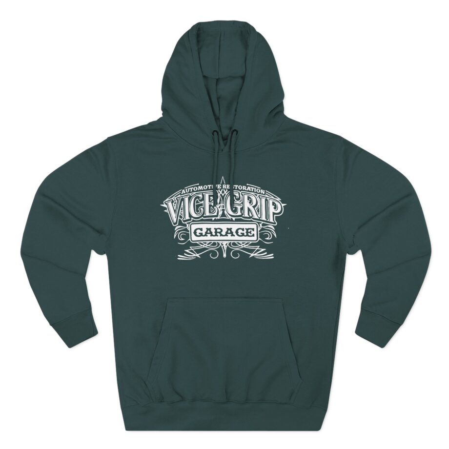 Vicegripgarage Three-Panel Fleece Hoodie