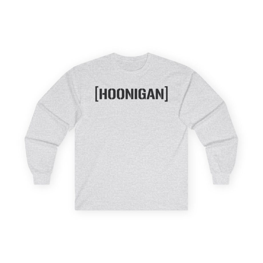 Ken Block Hoonigan Bracket Censor Bar Logo Unisex Ultra Cotton Long Sleeve Tee