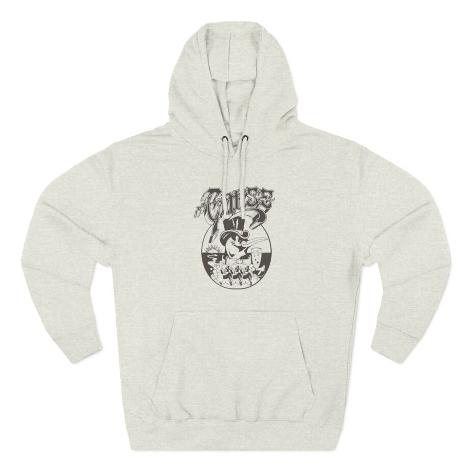 Goose Three-Panel Fleece Hoodie