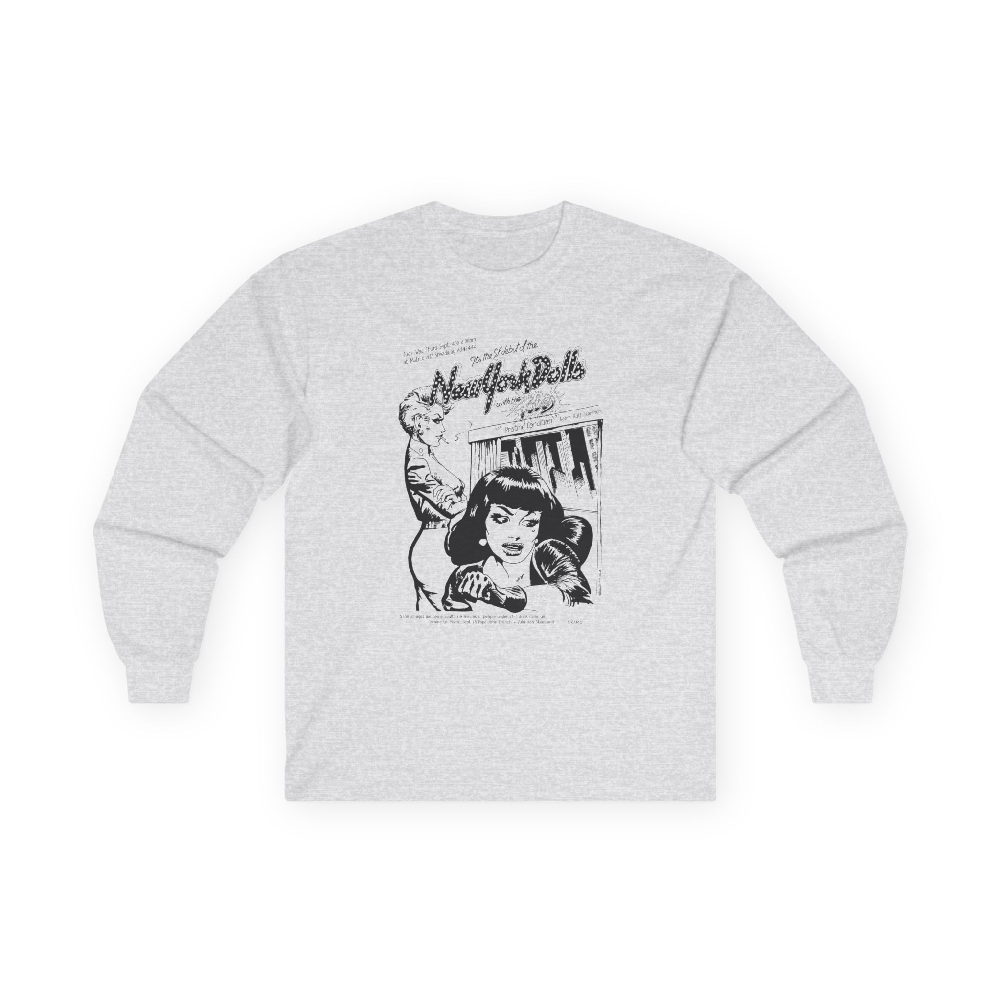 New York Dolls Unisex Ultra Cotton Long Sleeve Tee