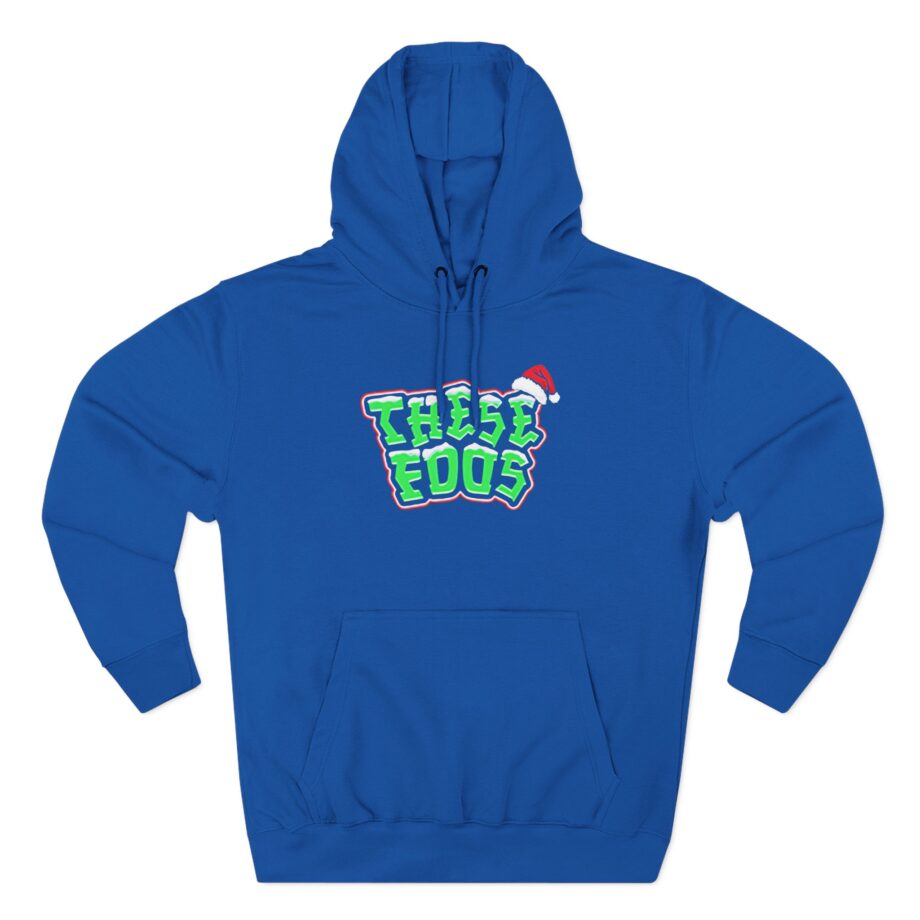 These Foos Lil Foo Santa Christmas Three-Panel Fleece Hoodie