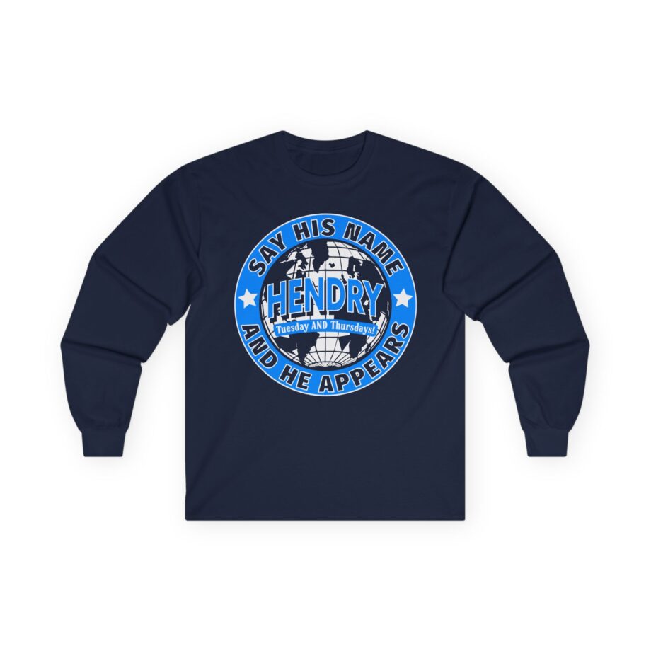 Joe Hendry Say His Name Unisex Ultra Cotton Long Sleeve Tee