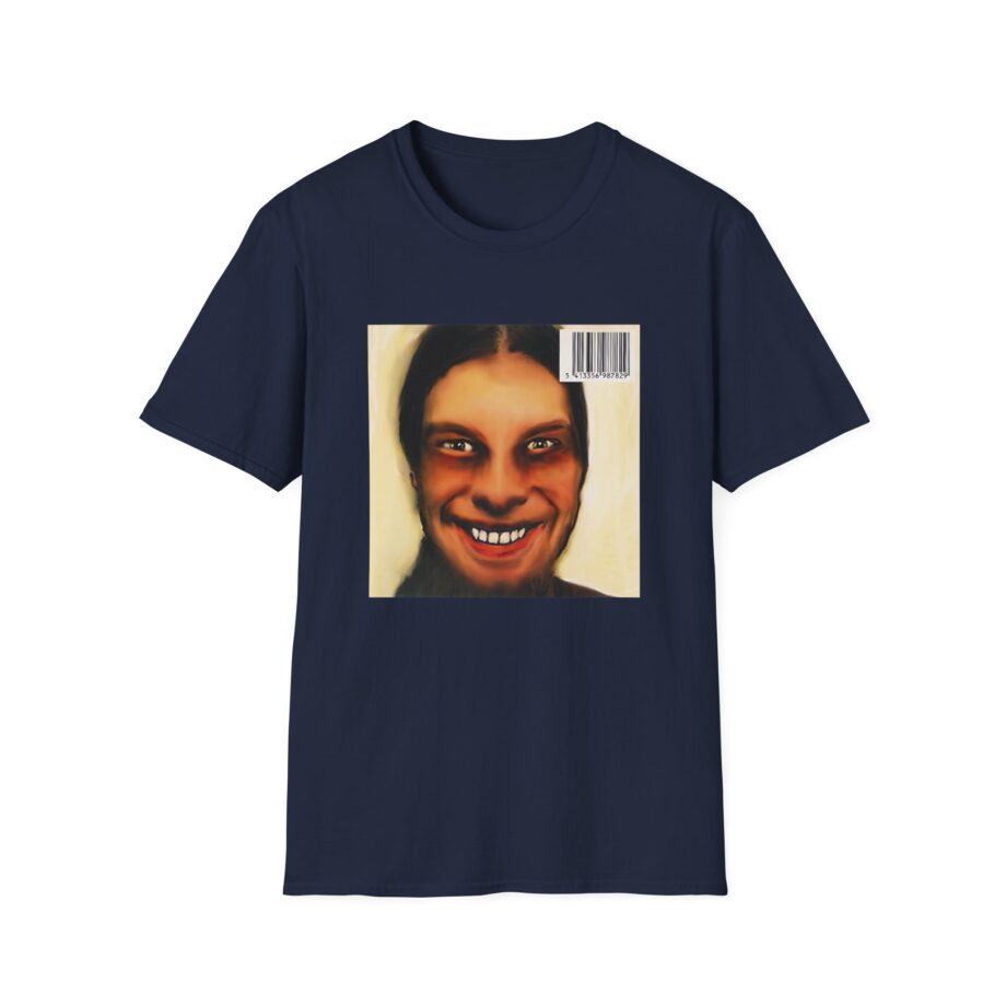 Aphex Twin I Care Because You Do  Album Cover Unisex Softstyle T-Shirt