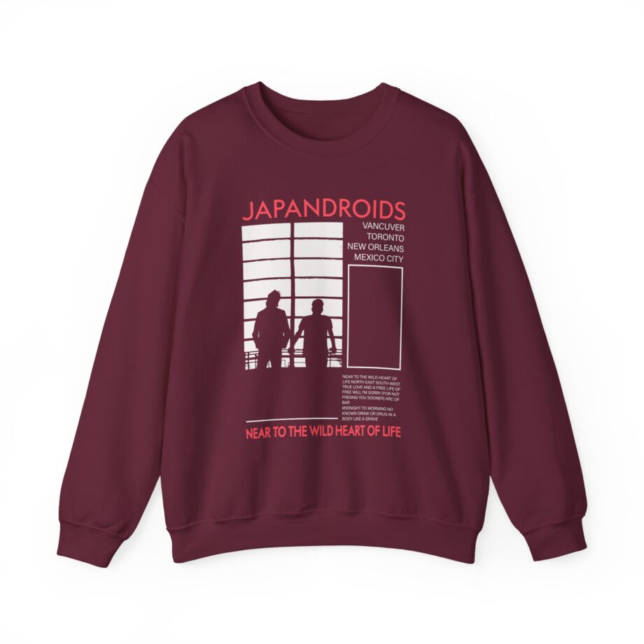 Japandroids Unisex Heavy Blend™ Crewneck Sweatshirt
