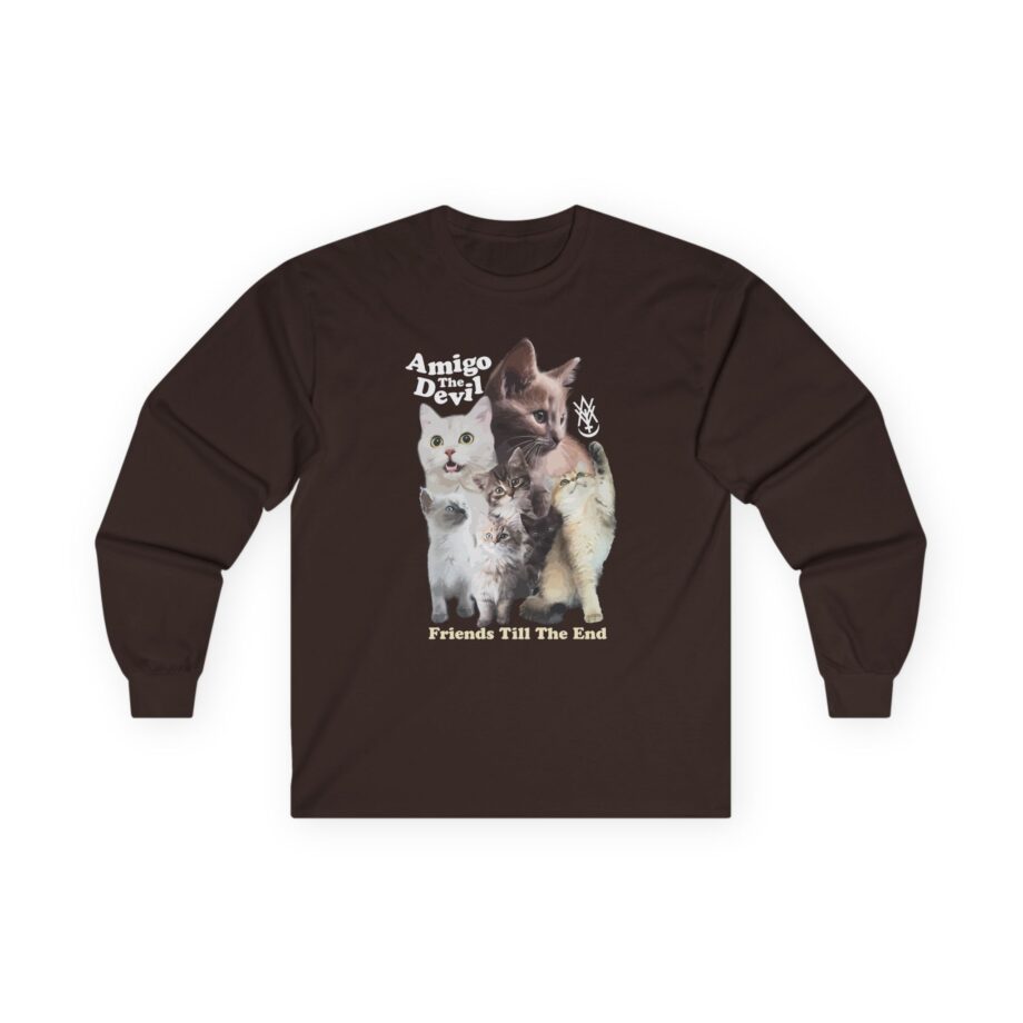 Amigo the Devil  Too Many Puppies Unisex Ultra Cotton Long Sleeve Tee