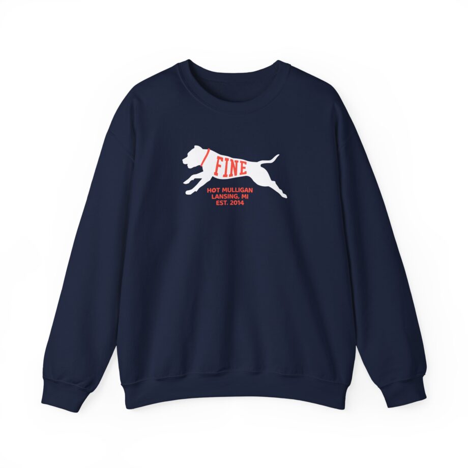 Hot Mulligan Fine Embroidered Unisex Heavy Blend™ Crewneck Sweatshirt
