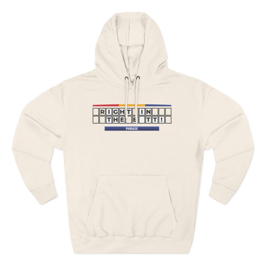 Jimmy Kimmel Right in the Butt Three-Panel Fleece Hoodie