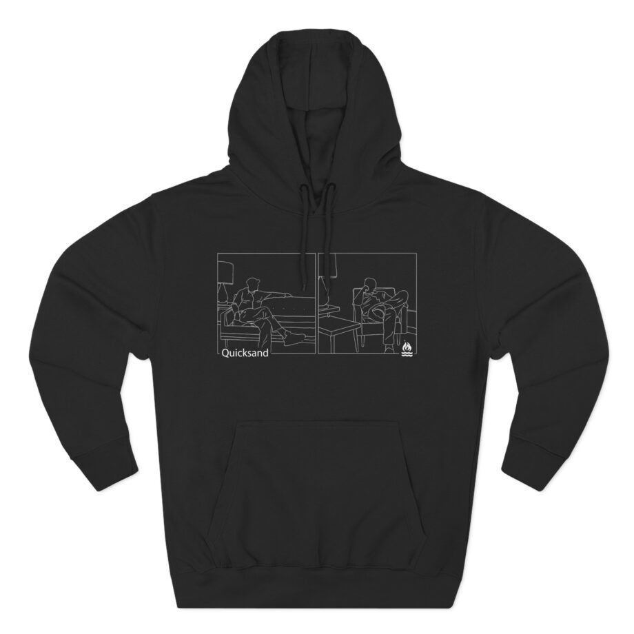 Hot Water Music Quicksand Split Three-Panel Fleece Hoodie